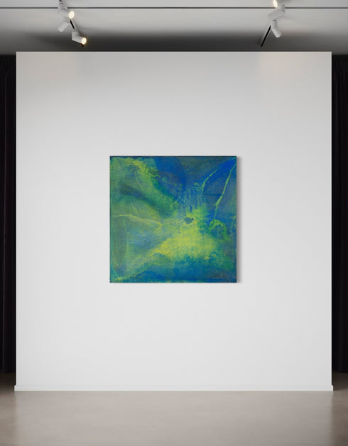 Green Machine | Framed Giclee Print on Canvas